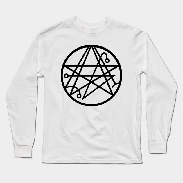 Necronomicon gate Long Sleeve T-Shirt by OccultOmaStore